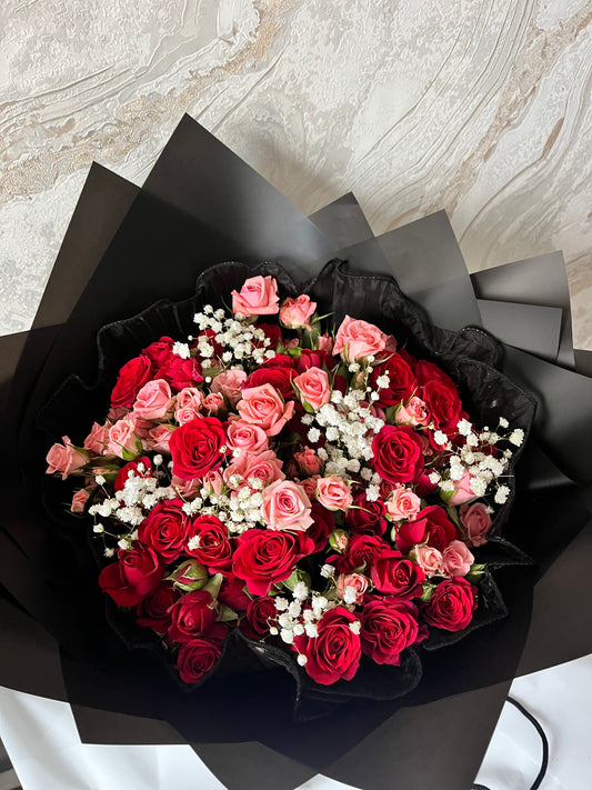 Red Pink Melody Rose Mix